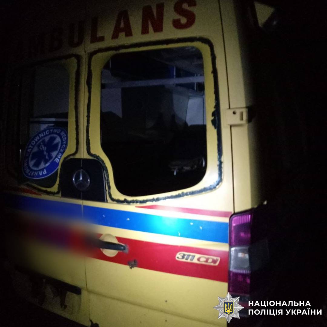 На фото наслідки ворожого обстрілу