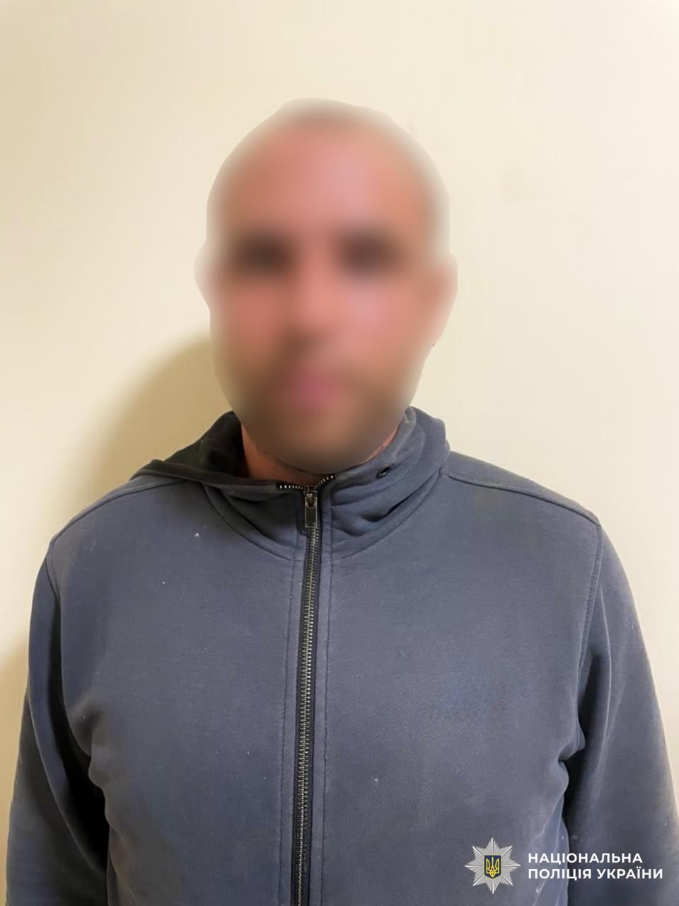 На фото один із затриманих фігурантів.