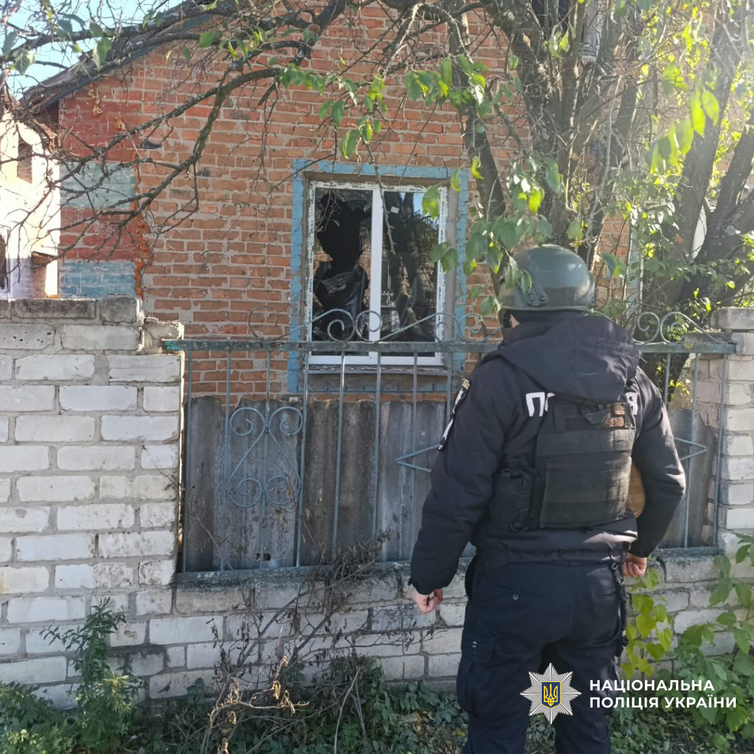 поліцейські задокументували наслідки воєнних злочинів ворога на Харківщині