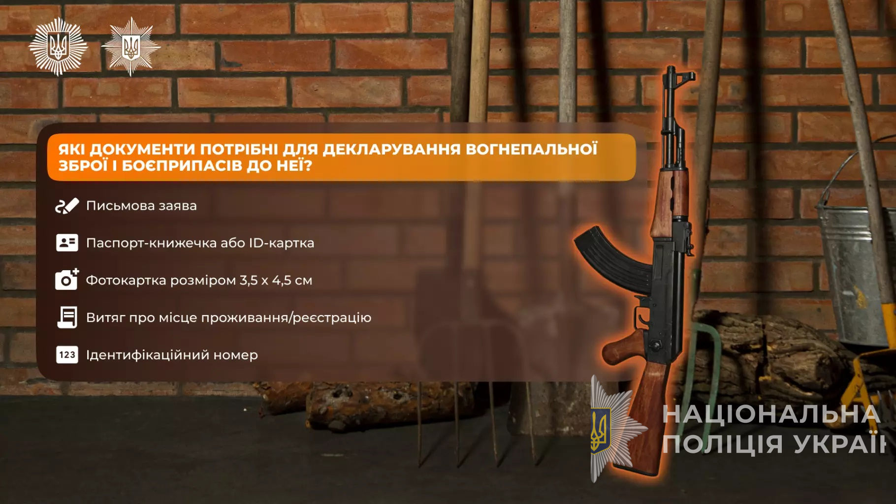 що потрібно знати про декларування зброї