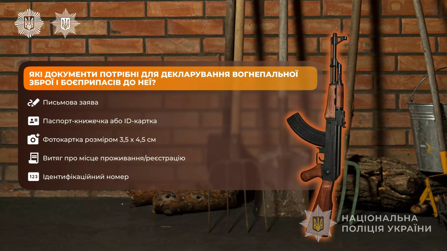 що потрібно знати про декларування зброї