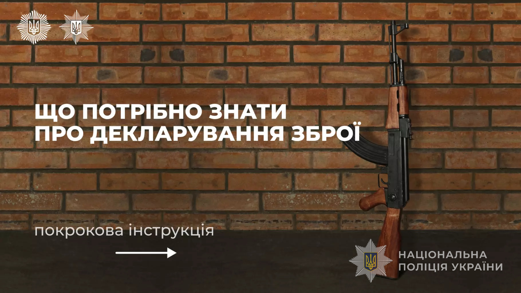 що потрібно знати про декларування зброї