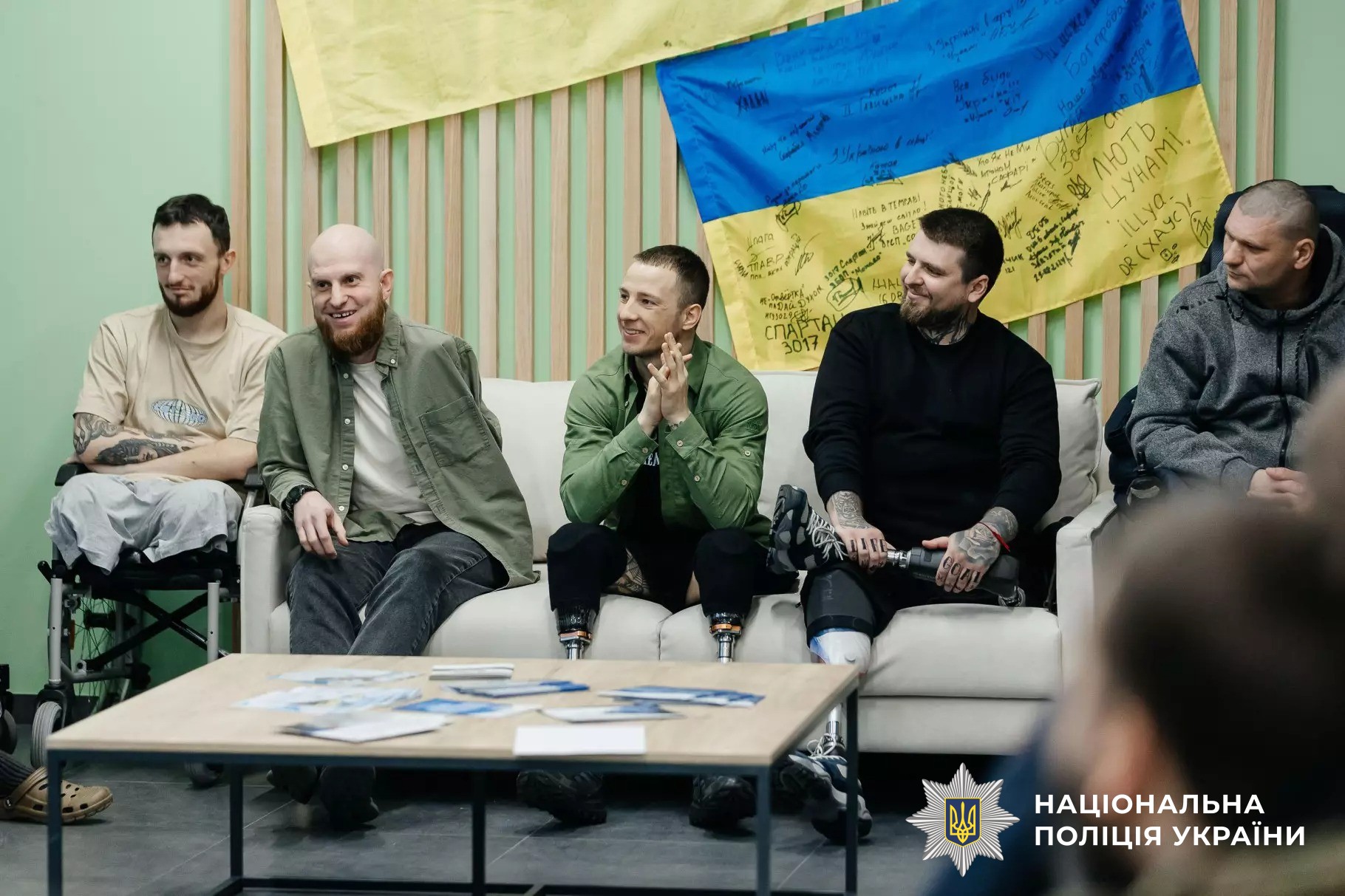 реабілітація, протезування та нові можливості: дмитро фінашин та олександр терен відвідали поранених бійців системи мвс