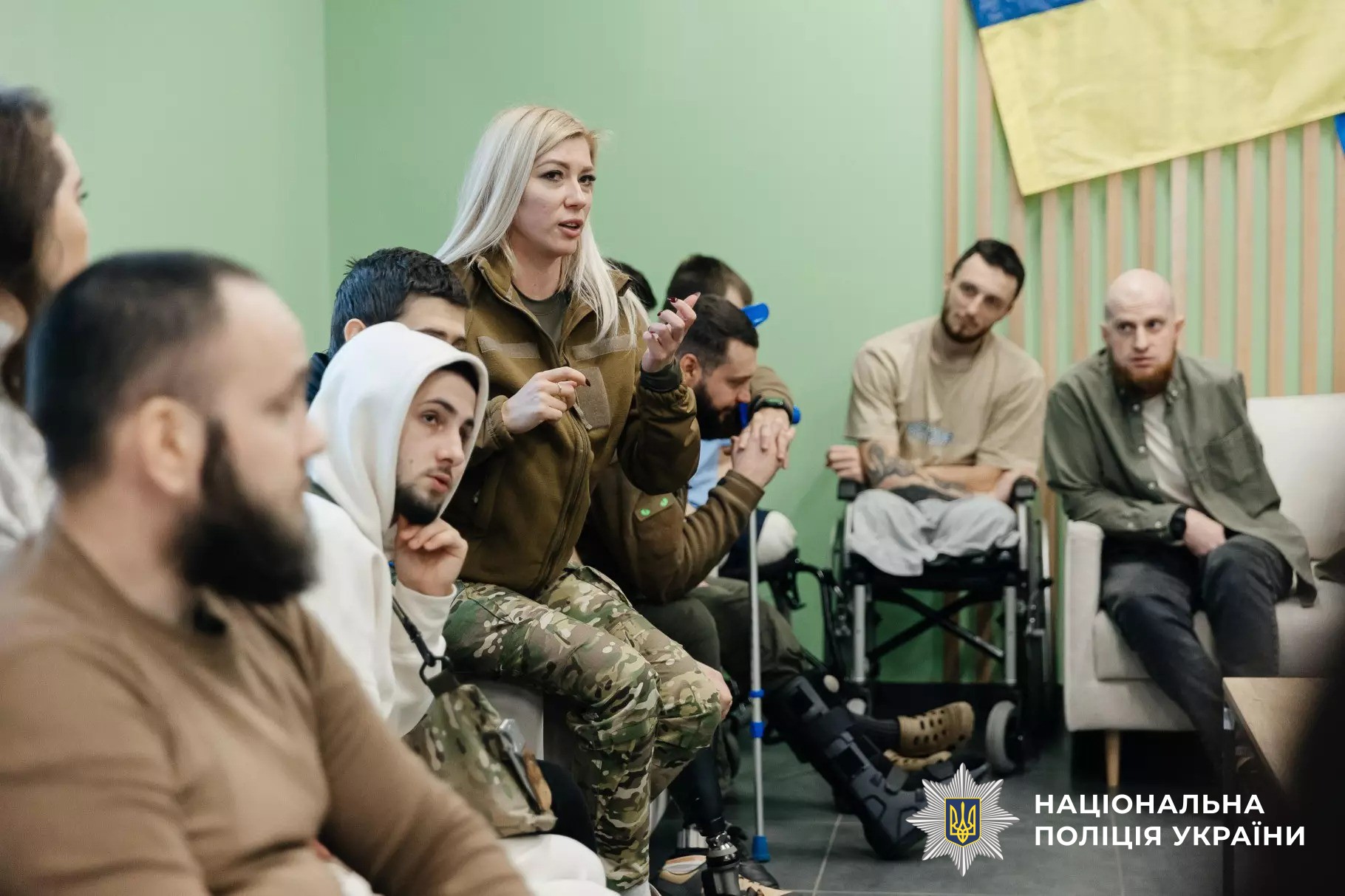 реабілітація, протезування та нові можливості: дмитро фінашин та олександр терен відвідали поранених бійців системи мвс