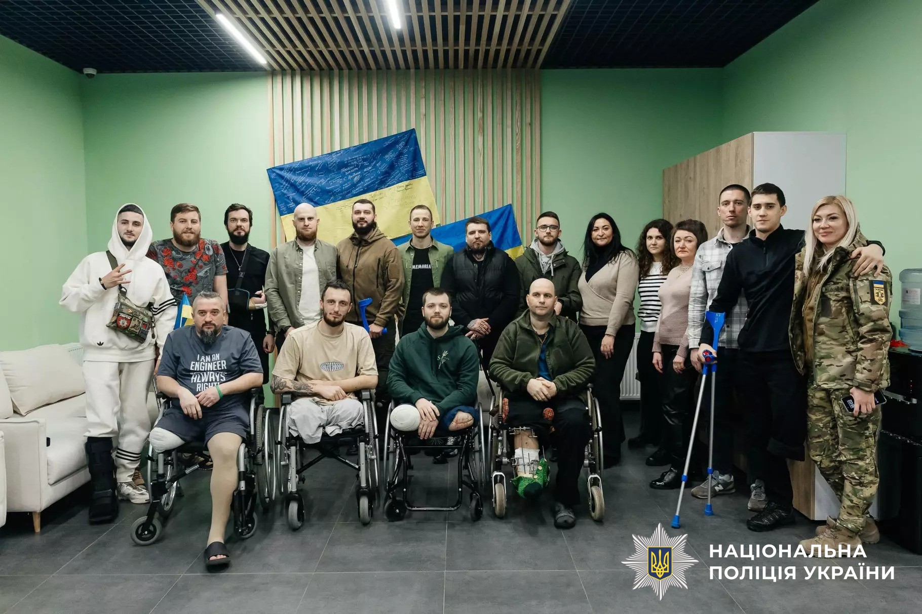 реабілітація, протезування та нові можливості: дмитро фінашин та олександр терен відвідали поранених бійців системи мвс