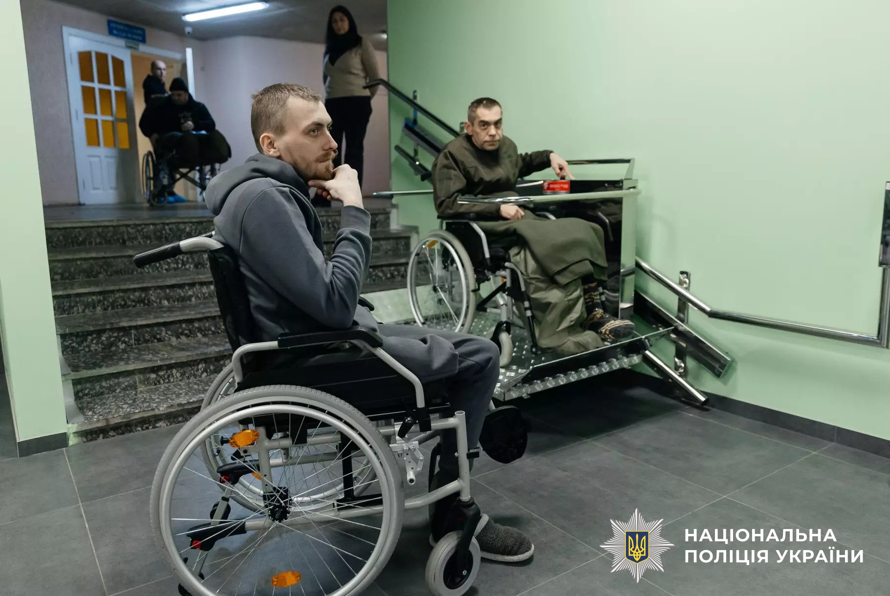 реабілітація, протезування та нові можливості: дмитро фінашин та олександр терен відвідали поранених бійців системи мвс