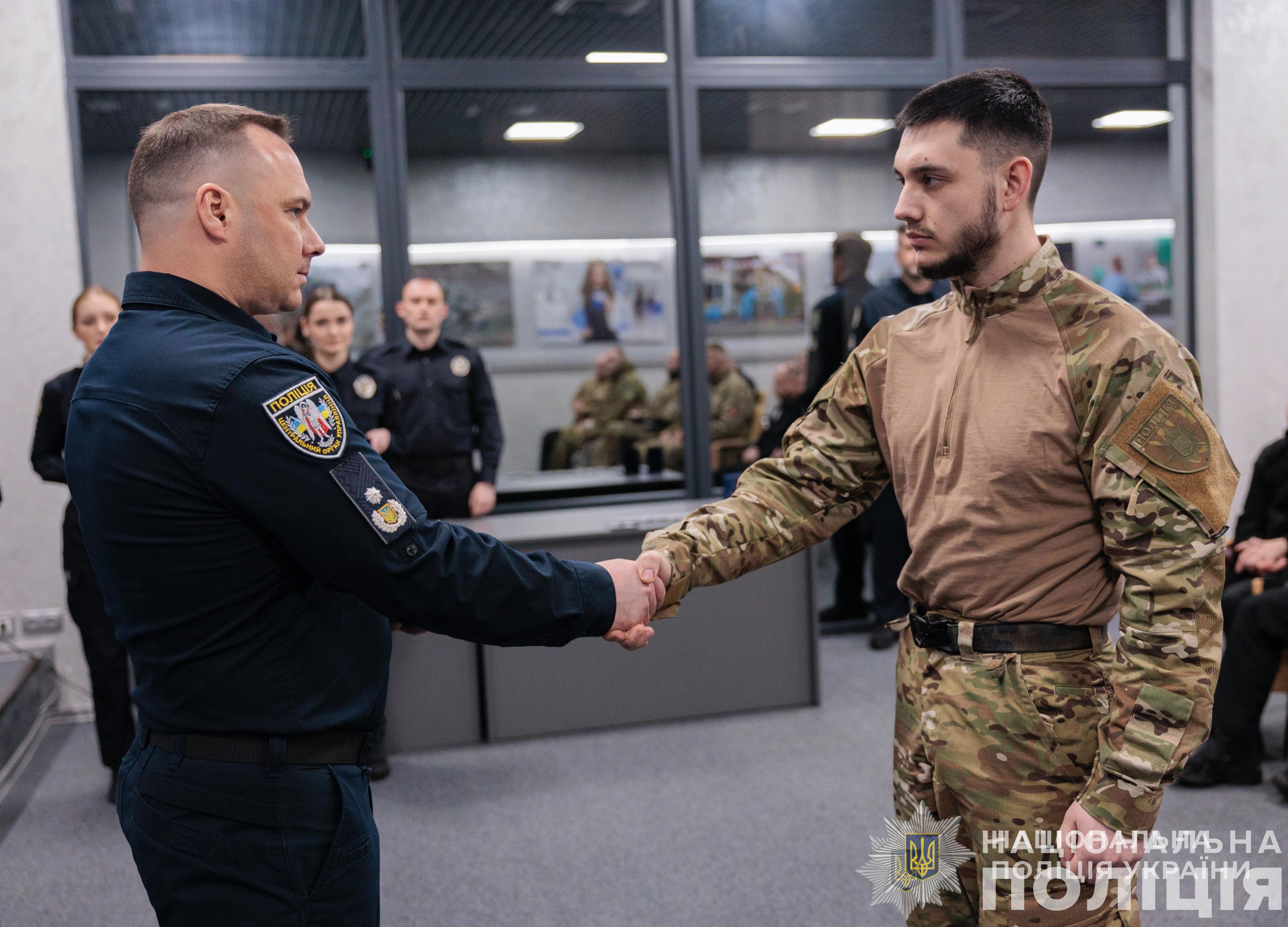 голова нпу іван вигівський відзначив поліцейських різних підрозділів