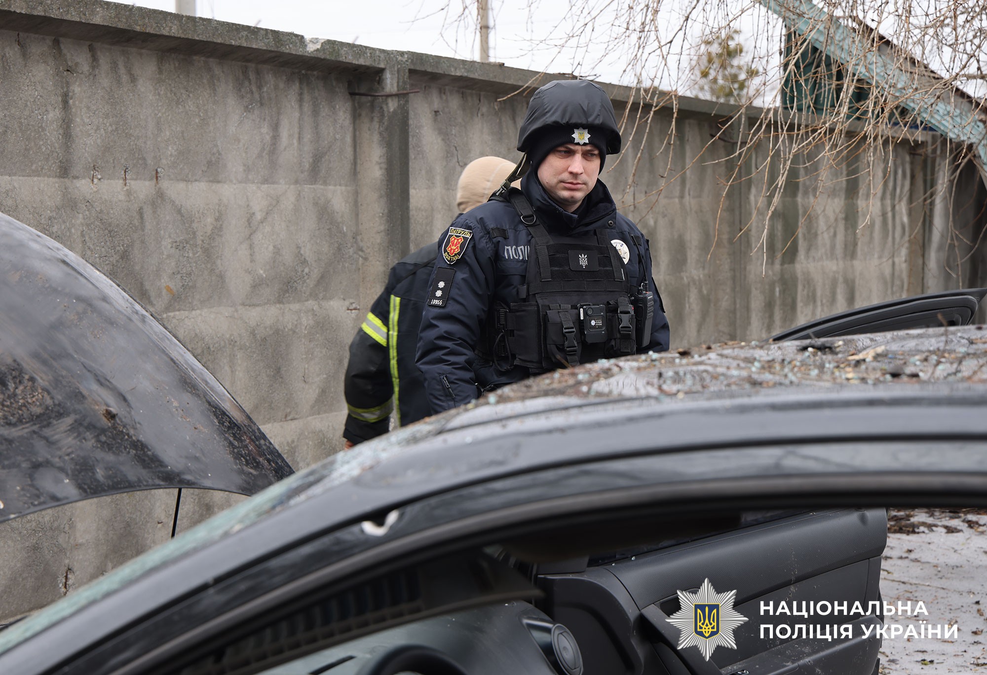 Поліція працює на місці події