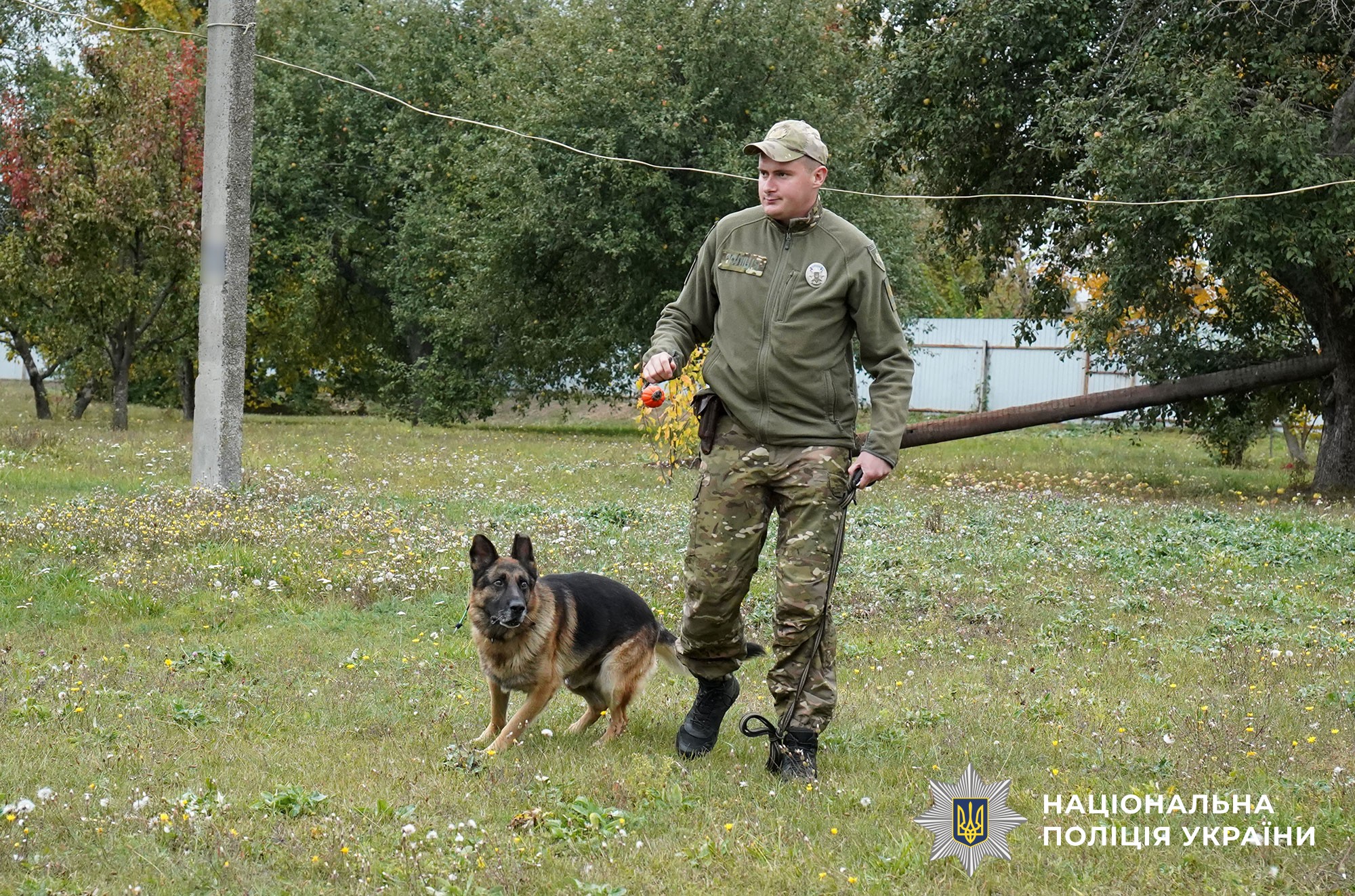 Каністерапія для поліцейських-захисників та їхніх родин