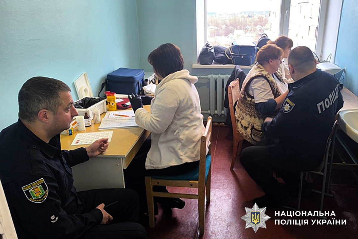 інспектори проходять медогляд