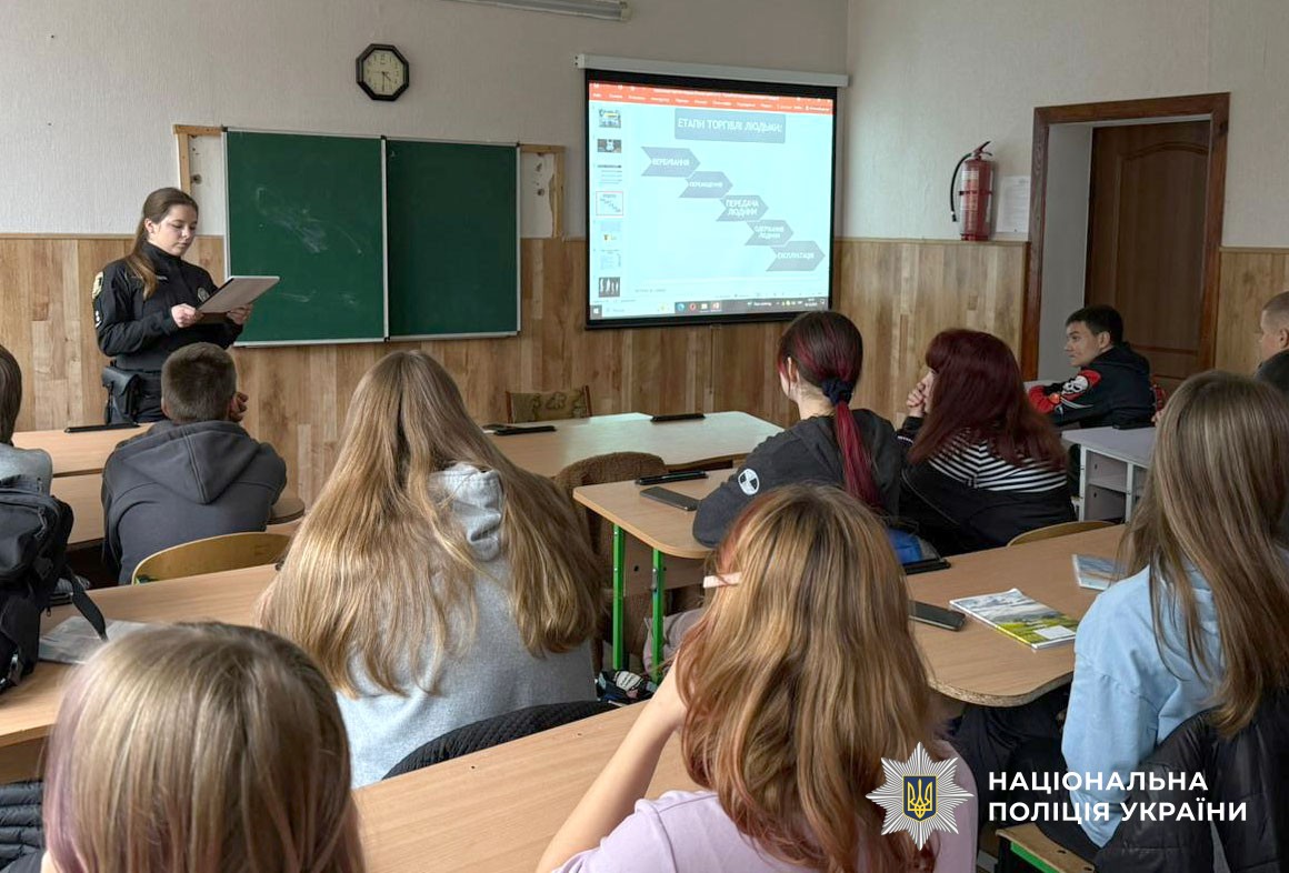 уроки офіцерів безпеки з протидії торгівлі людьми