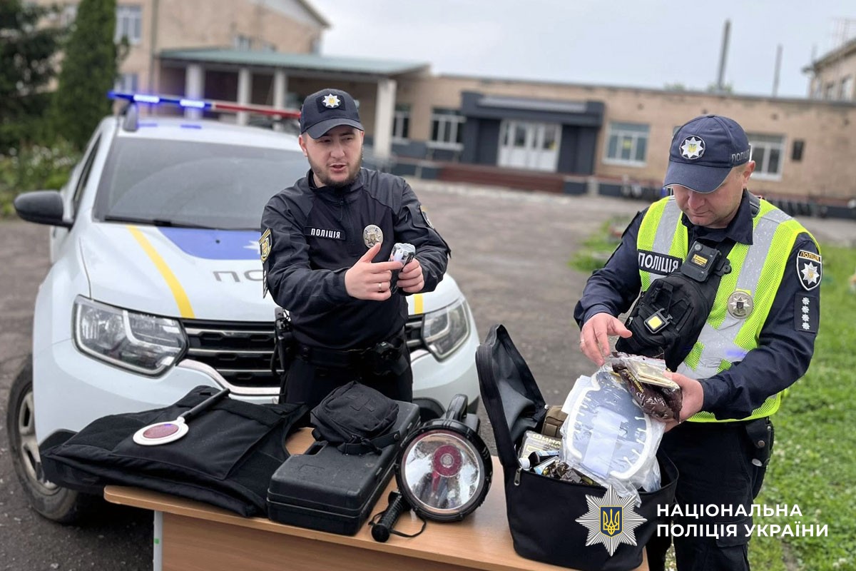 Школярам Щербанівської громади поліцейські розповіли про службу та безпечний літній відпочинок