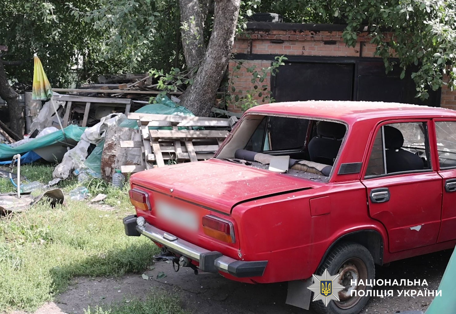 Поліція працює на місці події