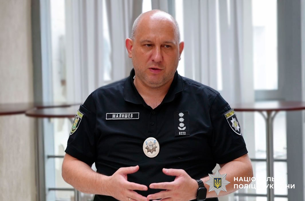 Денис Малишев, начальник управління кадрового забезпечення ГУНП в Полтавській області 