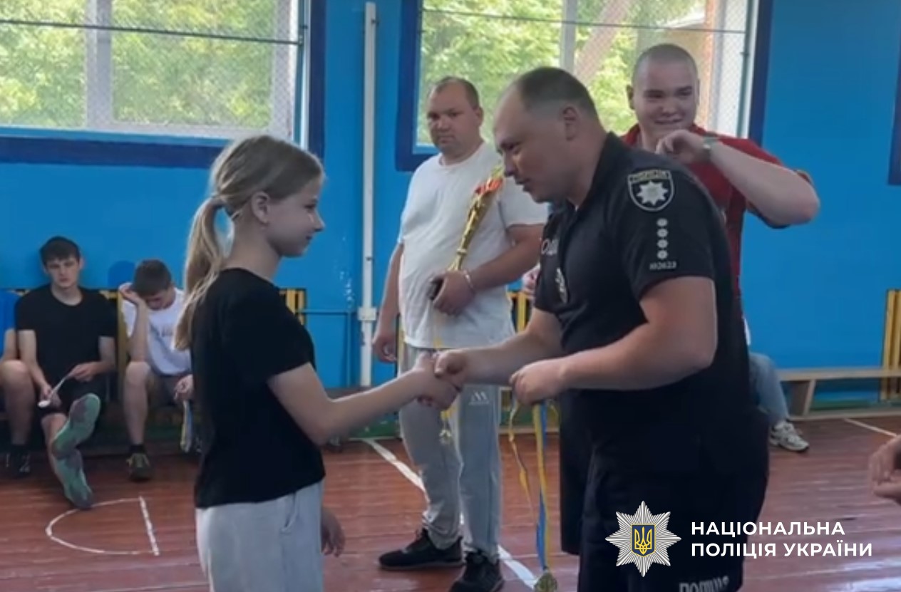 Тарас Ворона з дітьми