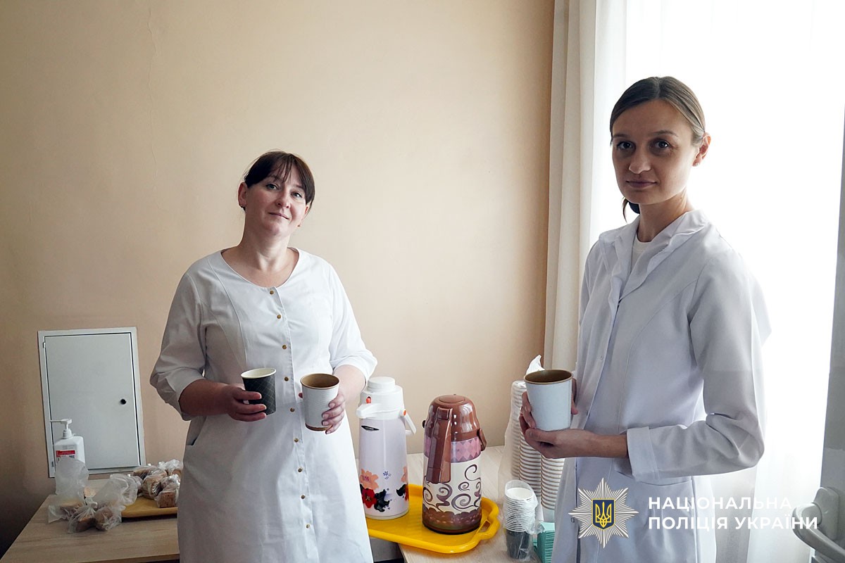 Поліцейські Полтавщини здали близько 20 літрів крові для поранених військових та важкохворих пацієнтів