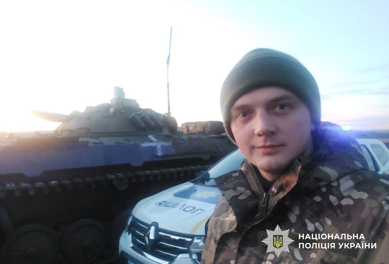 Роман Бричка у відрядженні