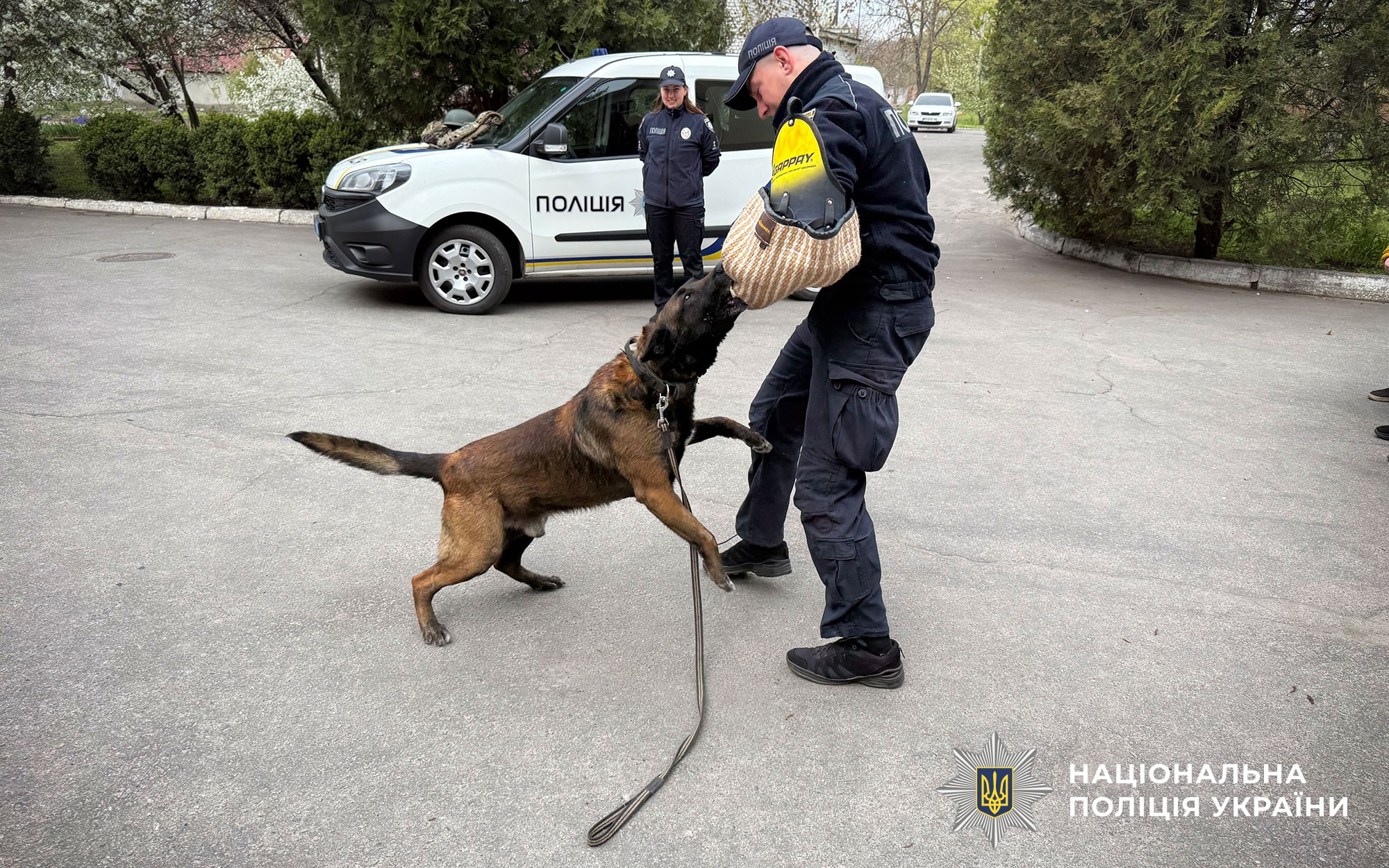 У Кременчуці поліцейські знайомили школярів з професією та навчали правил безпечної поведінки в умовах воєнного стану