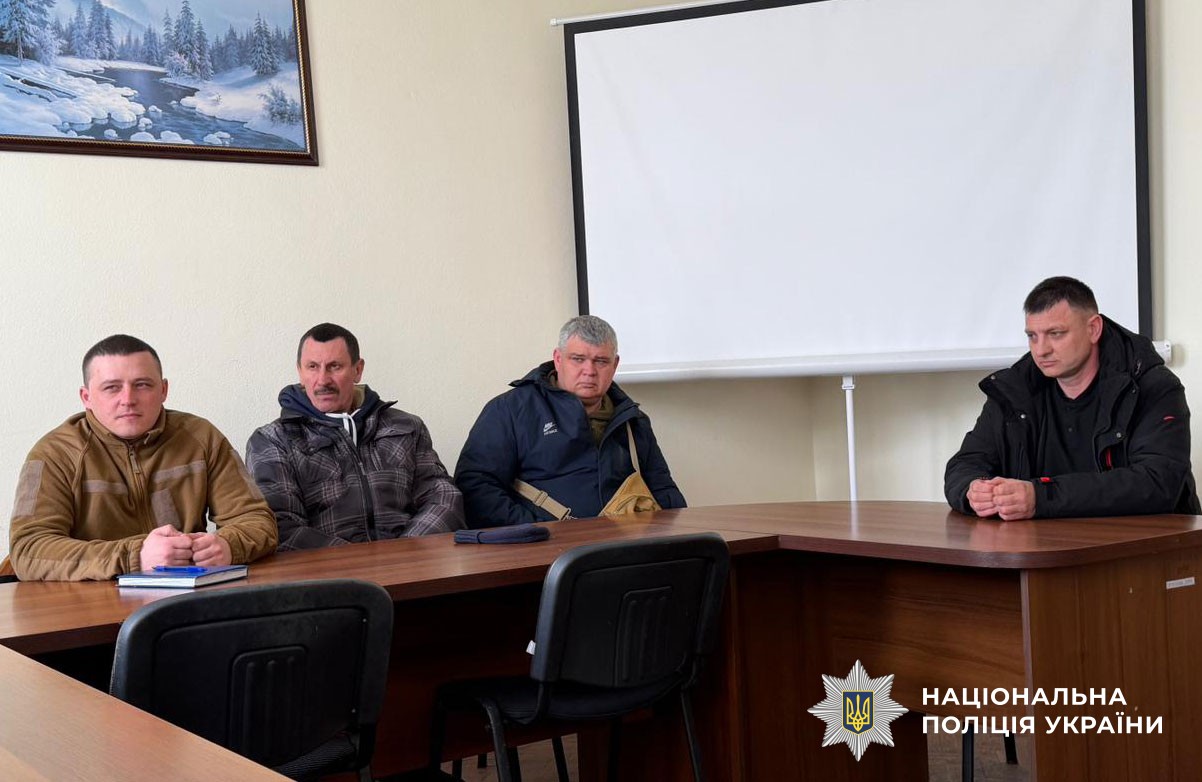 Ветерани, які присутні на зустрічі 