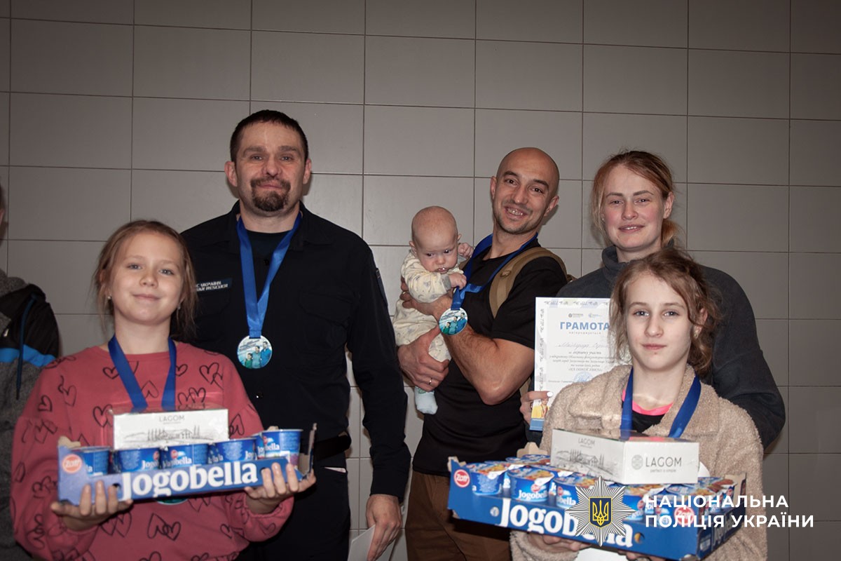 Нагородження учасників змагань