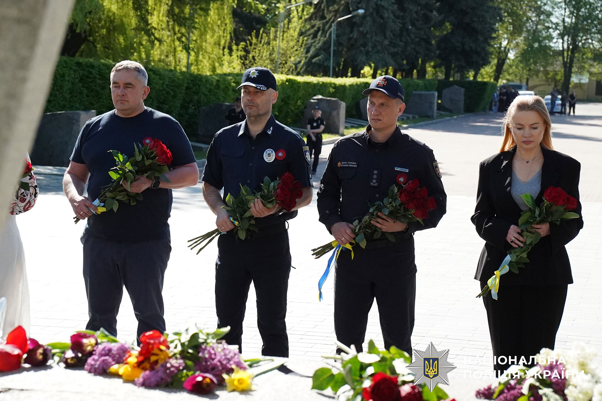 Пам’ять, що вчить протистояти злу: у Полтаві вшанували жертв Другої світової війни