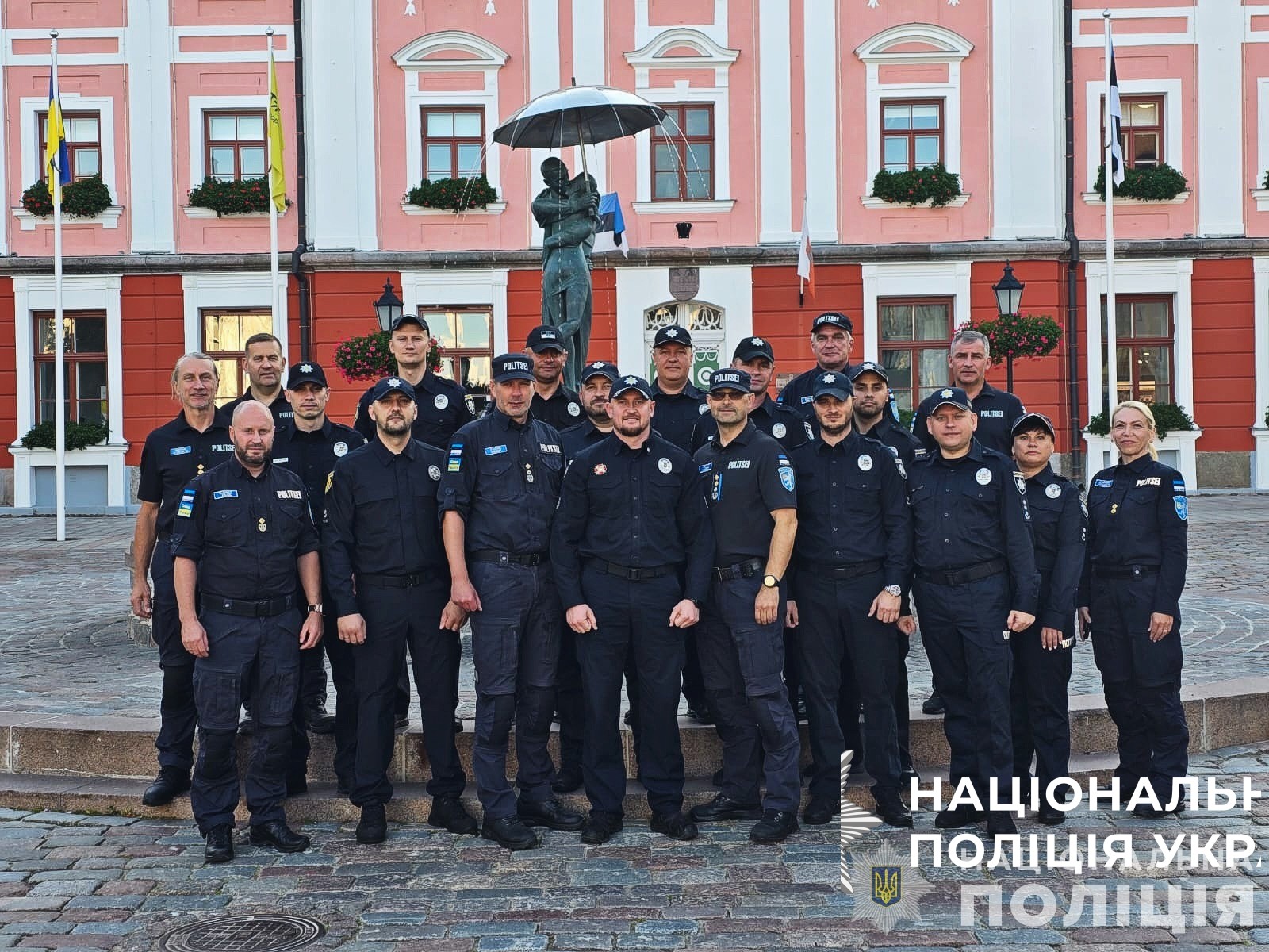 українські поліцейські ознайомились із методами та практиками роботи поліції естонії