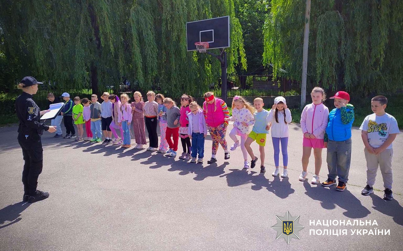 Безпечне літо: поліцейські Миргородщини нагадали дітям правила безпеки під час канікул