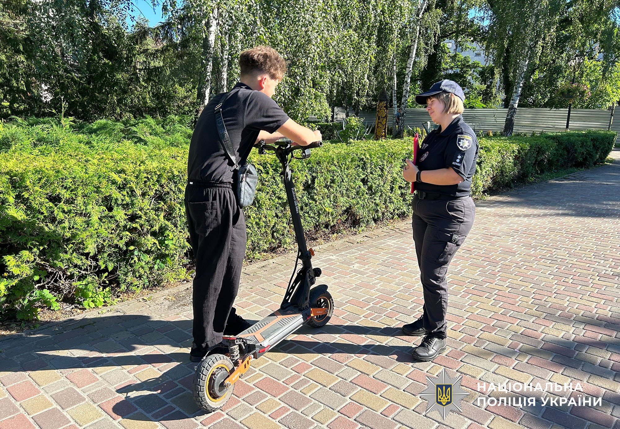 поліцейські Полтавщини проводять профілактичні рейди у місцях, де діти найчастіше проводять літні канікули