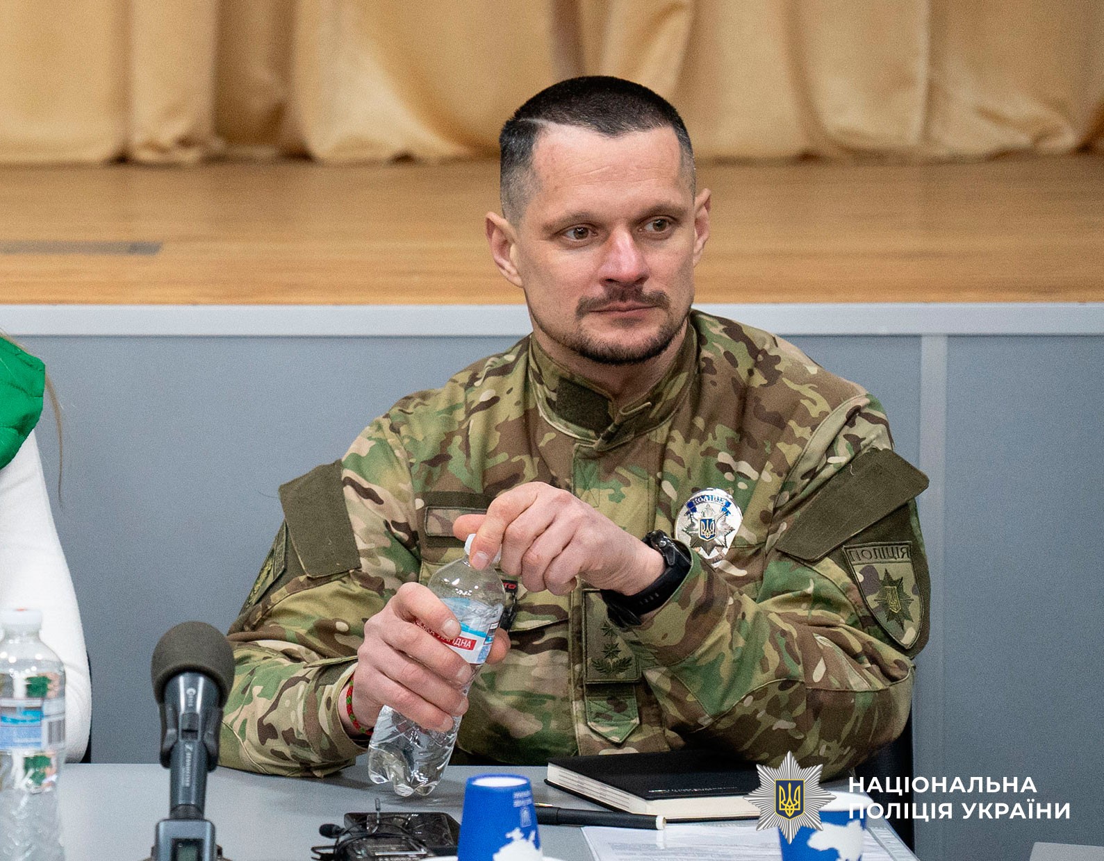 помічник начальника поліції Полтавщини з питань ветеранської політики Вячеслав Ясько