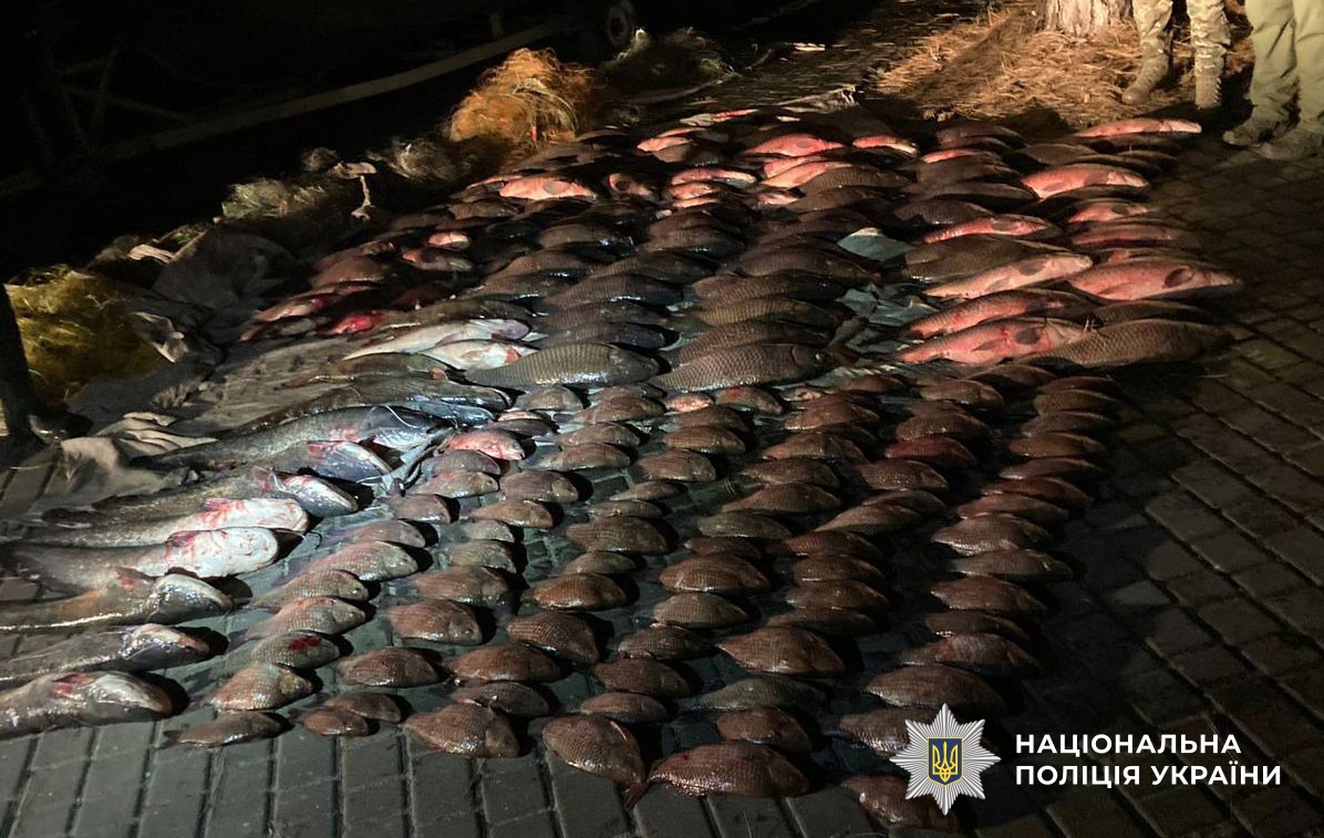 Водна поліція вилучила браконьєрські знаряддя лову