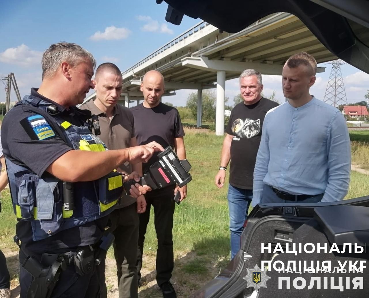українські поліцейські ознайомились із методами та практиками роботи поліції естонії