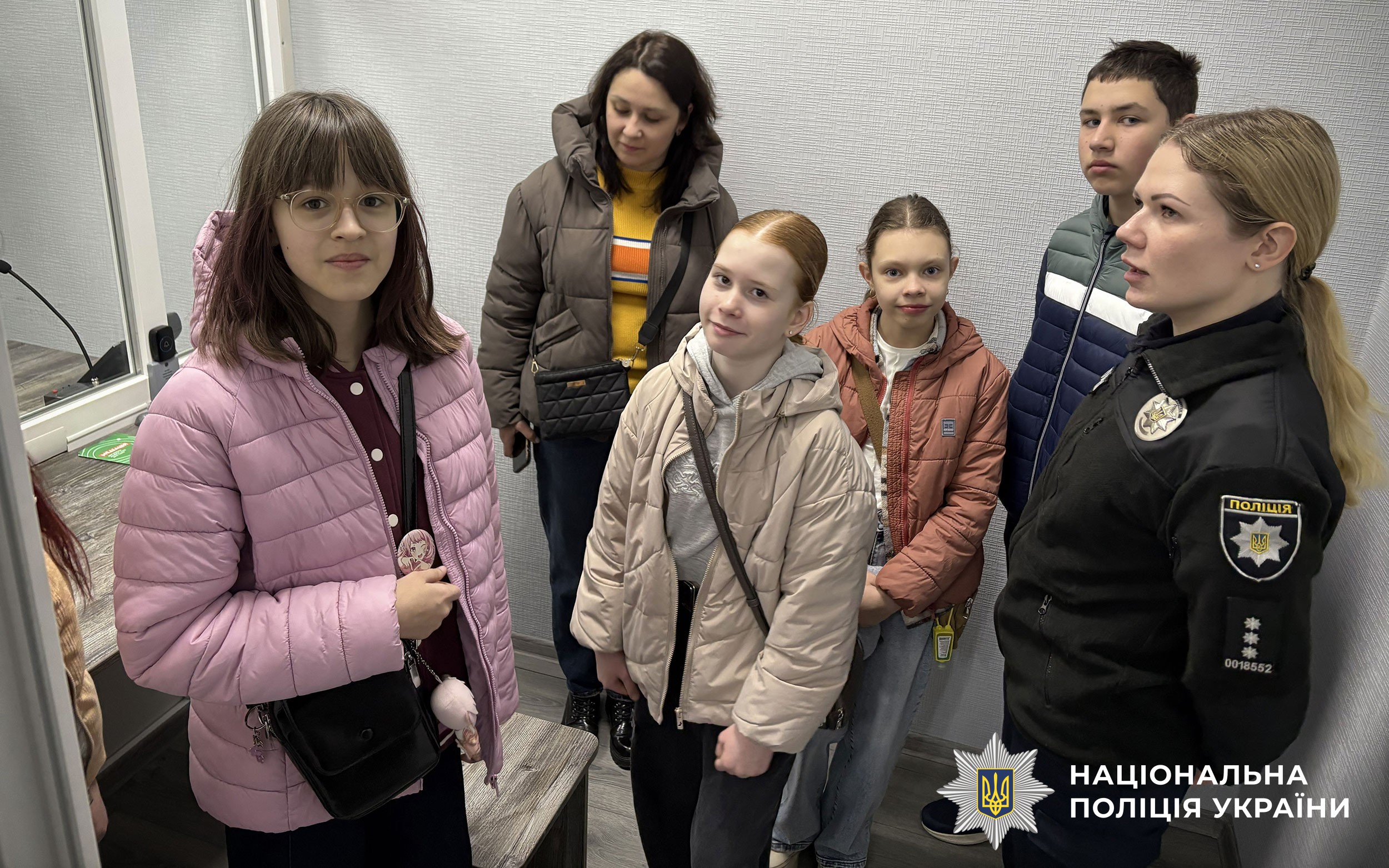 У Полтаві учні місцевого ліцею ознайомилися з професією поліцейського