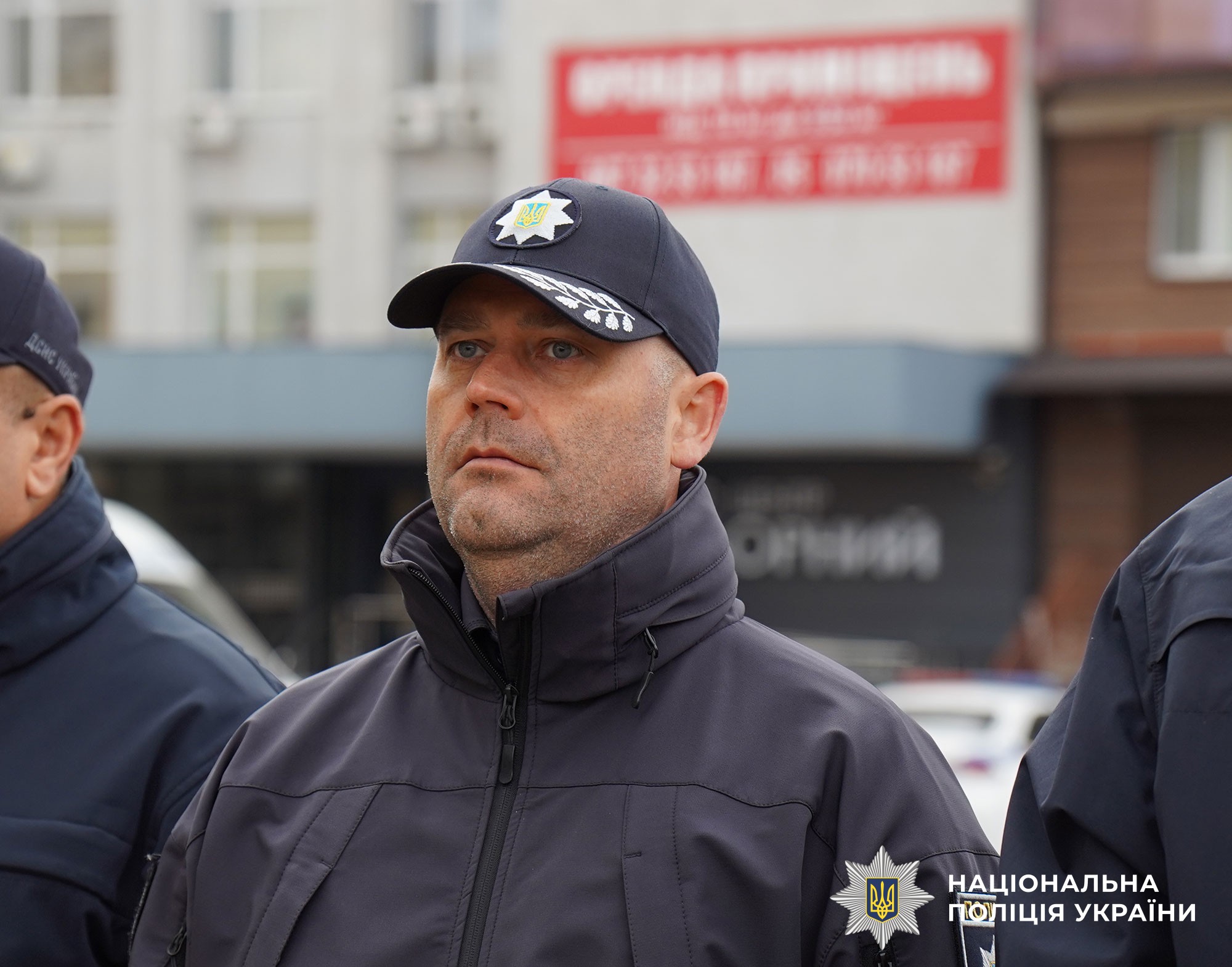 Євген Рогачов під час заходу у Полтаві 1 жовтня