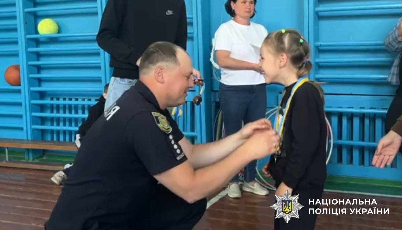 Тарас Ворона з дітьми