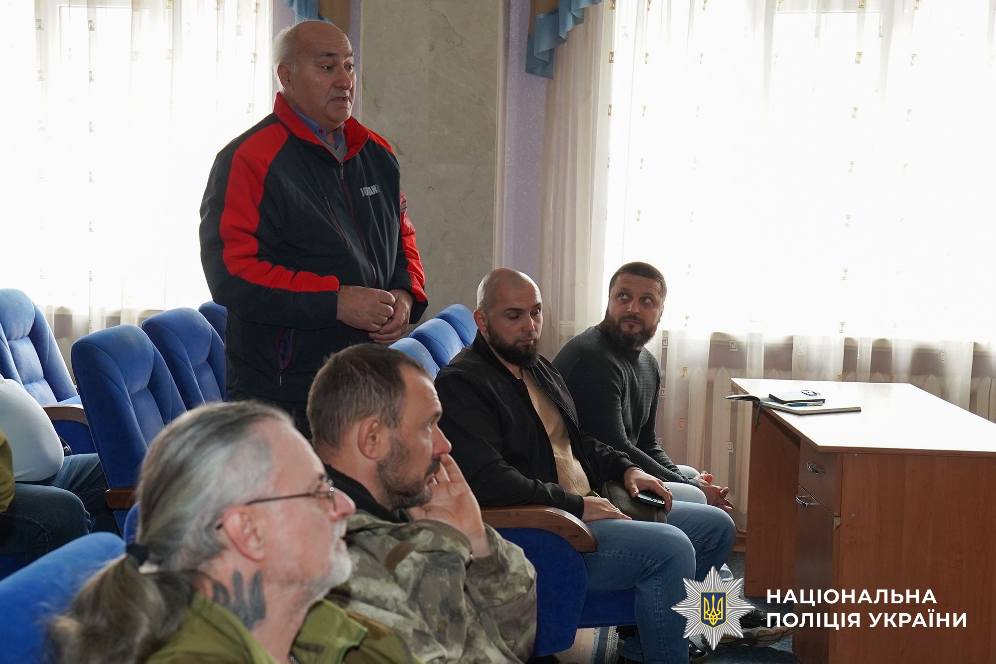 Ветерани, які присутні на зустрічі 