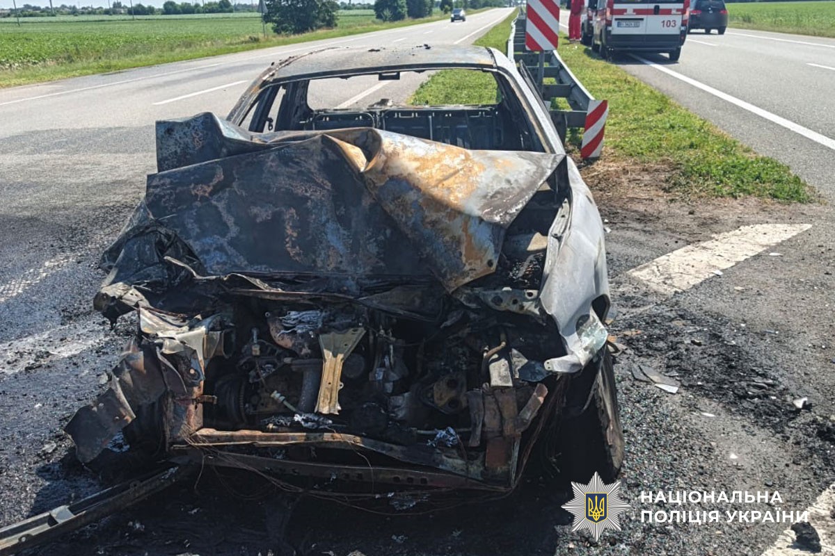 На Полтавщині у ДТП постраждав водій легковика: поліція розпочала кримінальне провадження