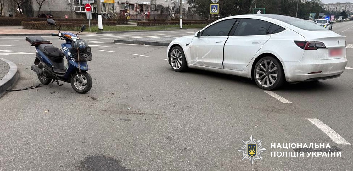 Трансполртні засоби на місці ДТП