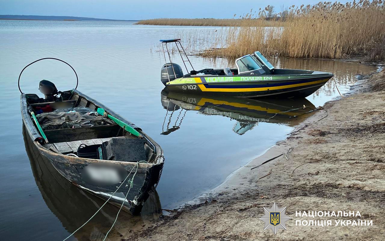 Збитки державі на майже 2 мільйони гривень: на Полтавщині поліція викрила незаконний рибний промисел  