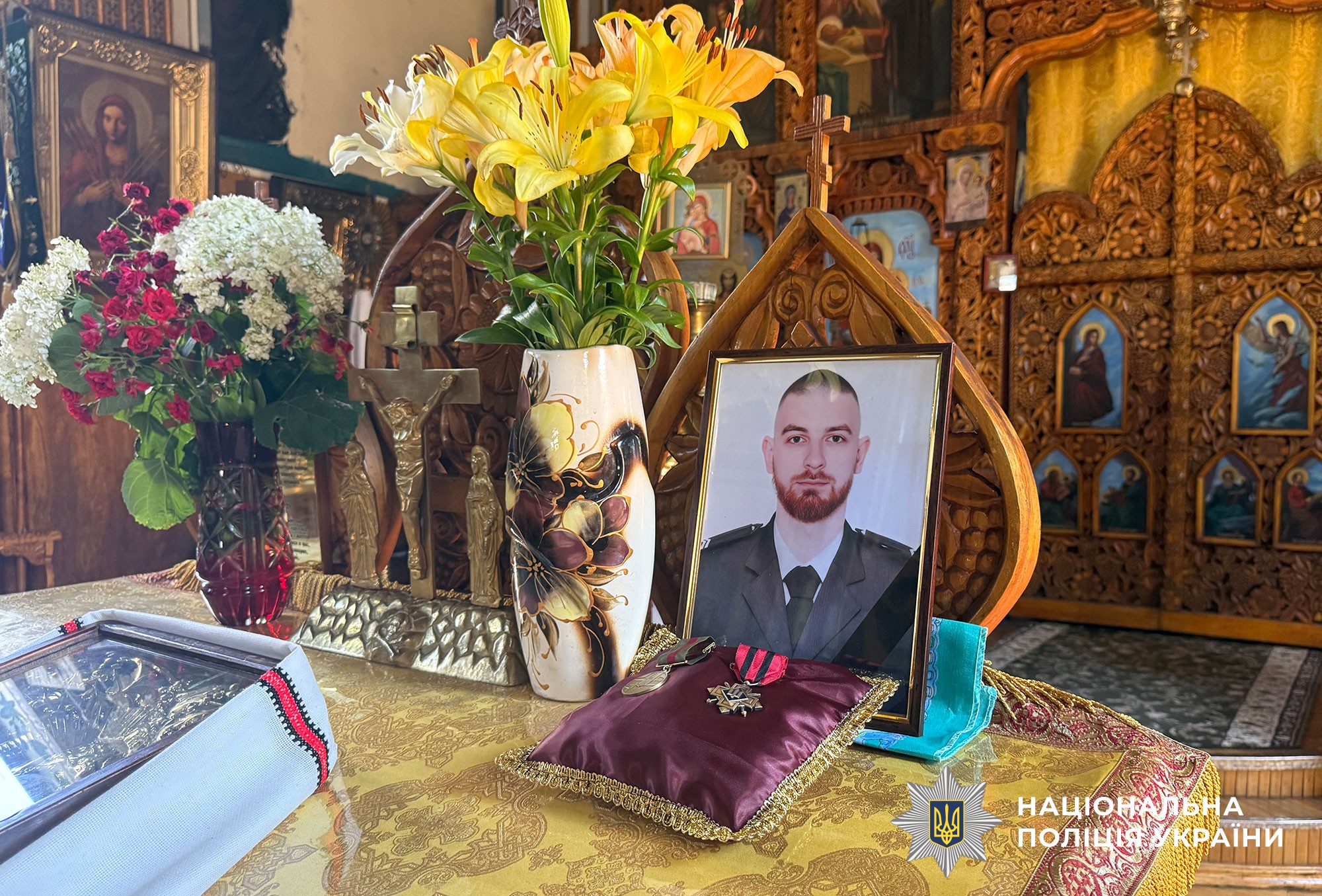 полеглий поліцейський ОШБ