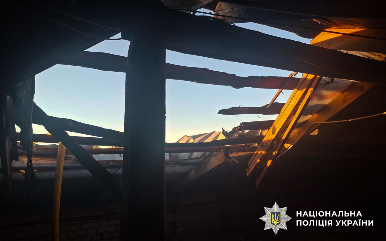 На Полтавщині поліція та СБУ документують наслідки ворожої атаки