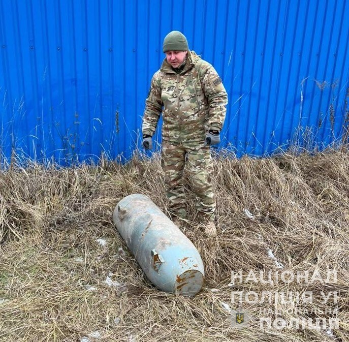 з початку року вибухотехніки нацполіції знешкодили близько 40 бойових частин крилатих ракет та понад 30 фугасних авіабомб