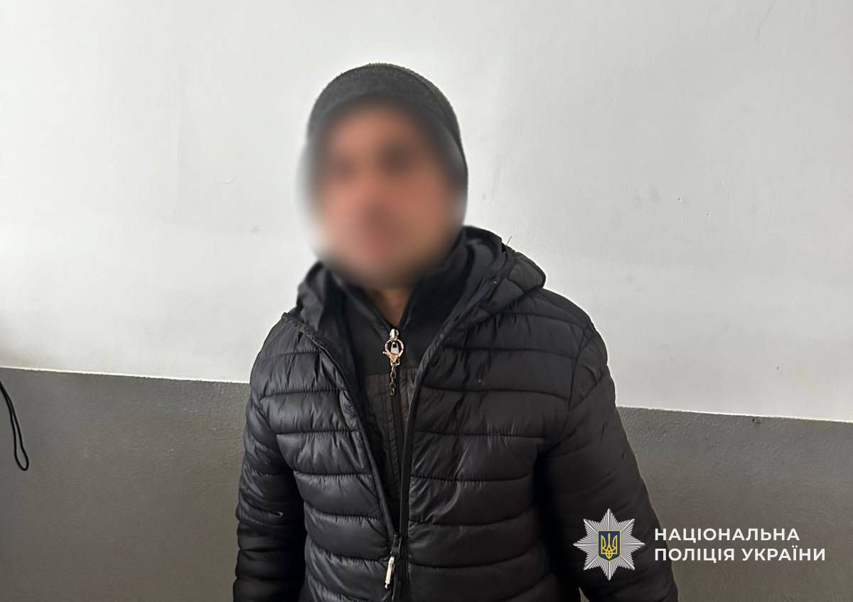 Фігурант, якого підозрюють у крадіжці