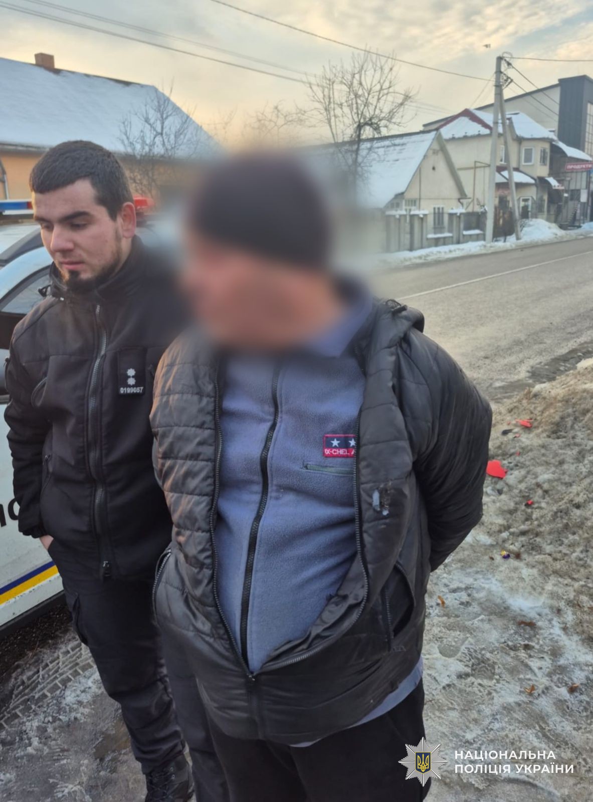 Підозрюваний у вчиненні хуліганства житель селища Буштино