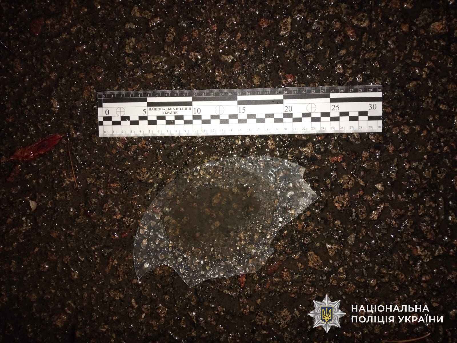 Речовий доказ на місці події