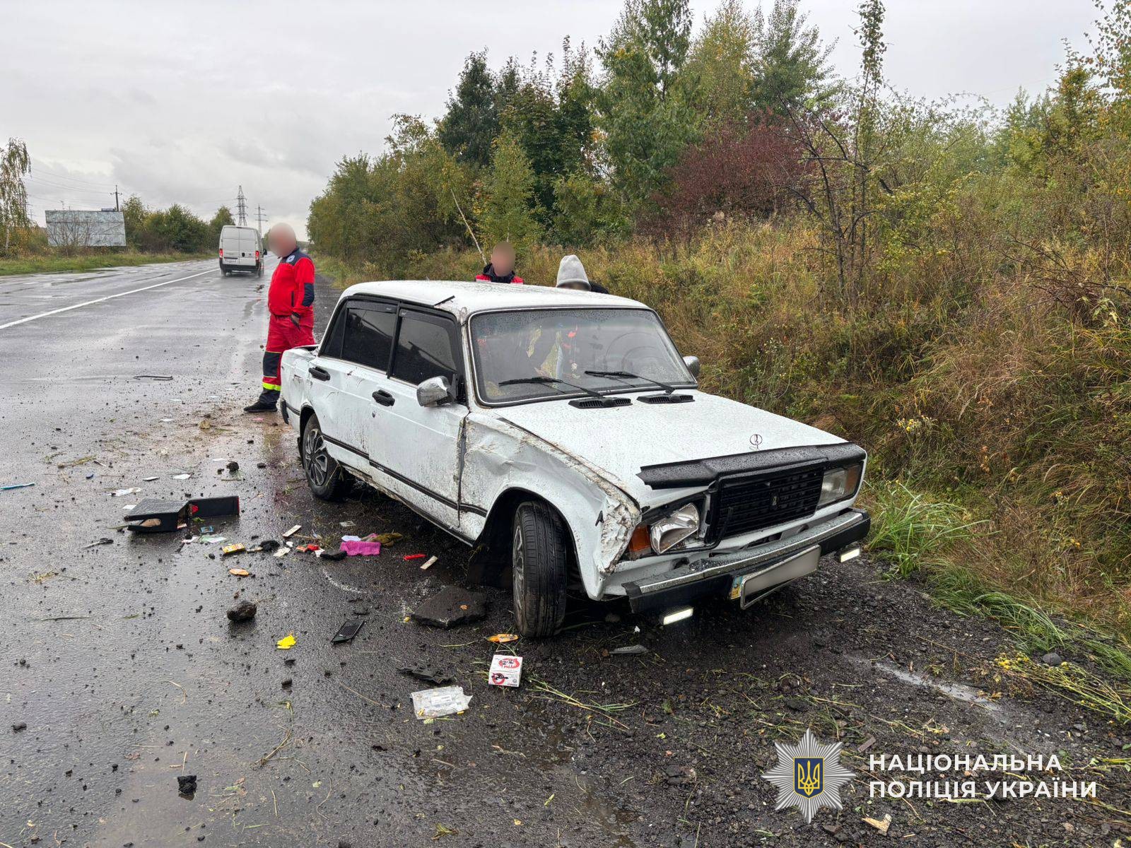 Автомобіль внаслідок ДТП