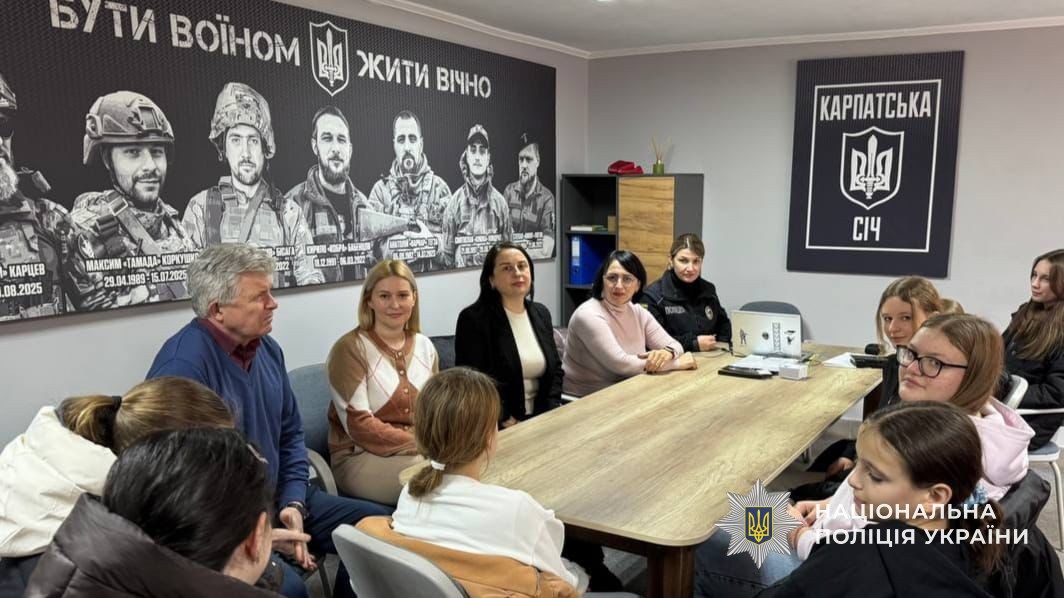 Зустріч учнів Воловецького ліцею з ветераном війни Андрієм Пацьо