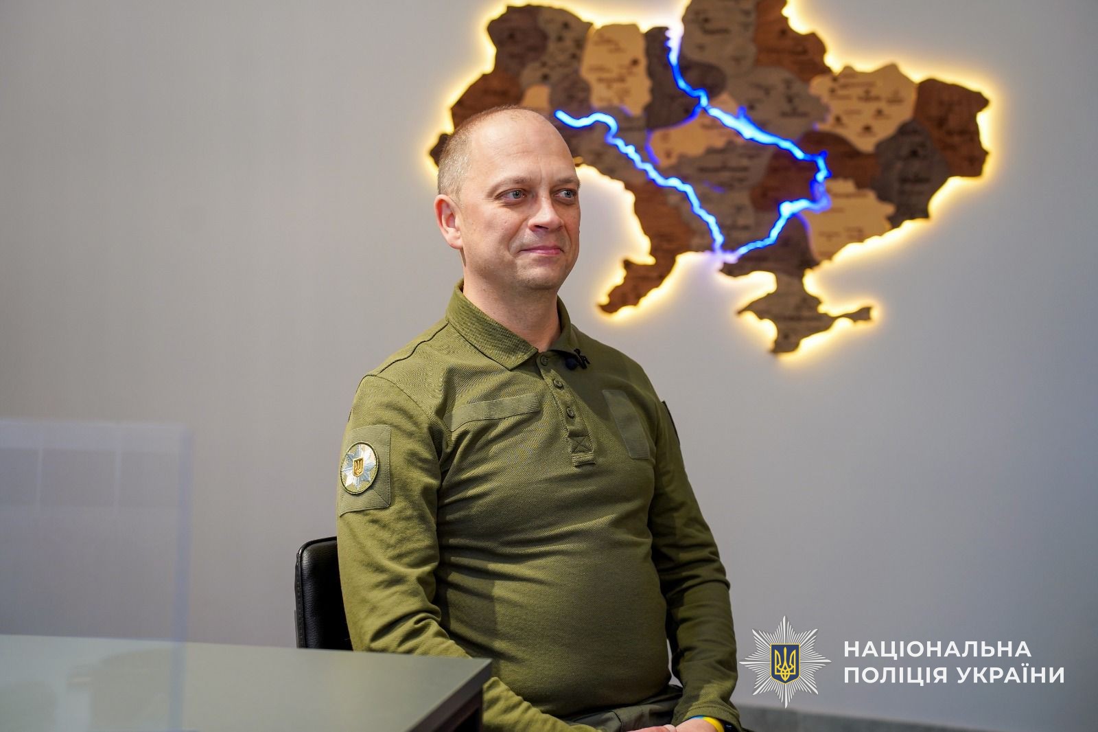 Ветеран російсько-української війни Володимир Пучінін, який став до служби в поліції Закарпаття
