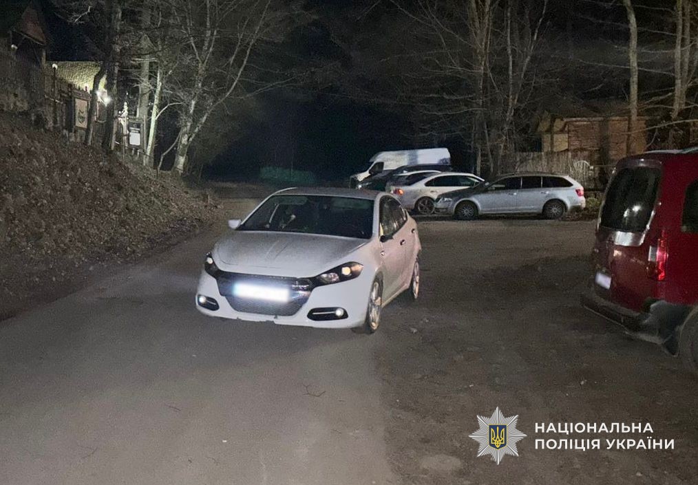 Автомобіль, на якому водій скоїв ДТП