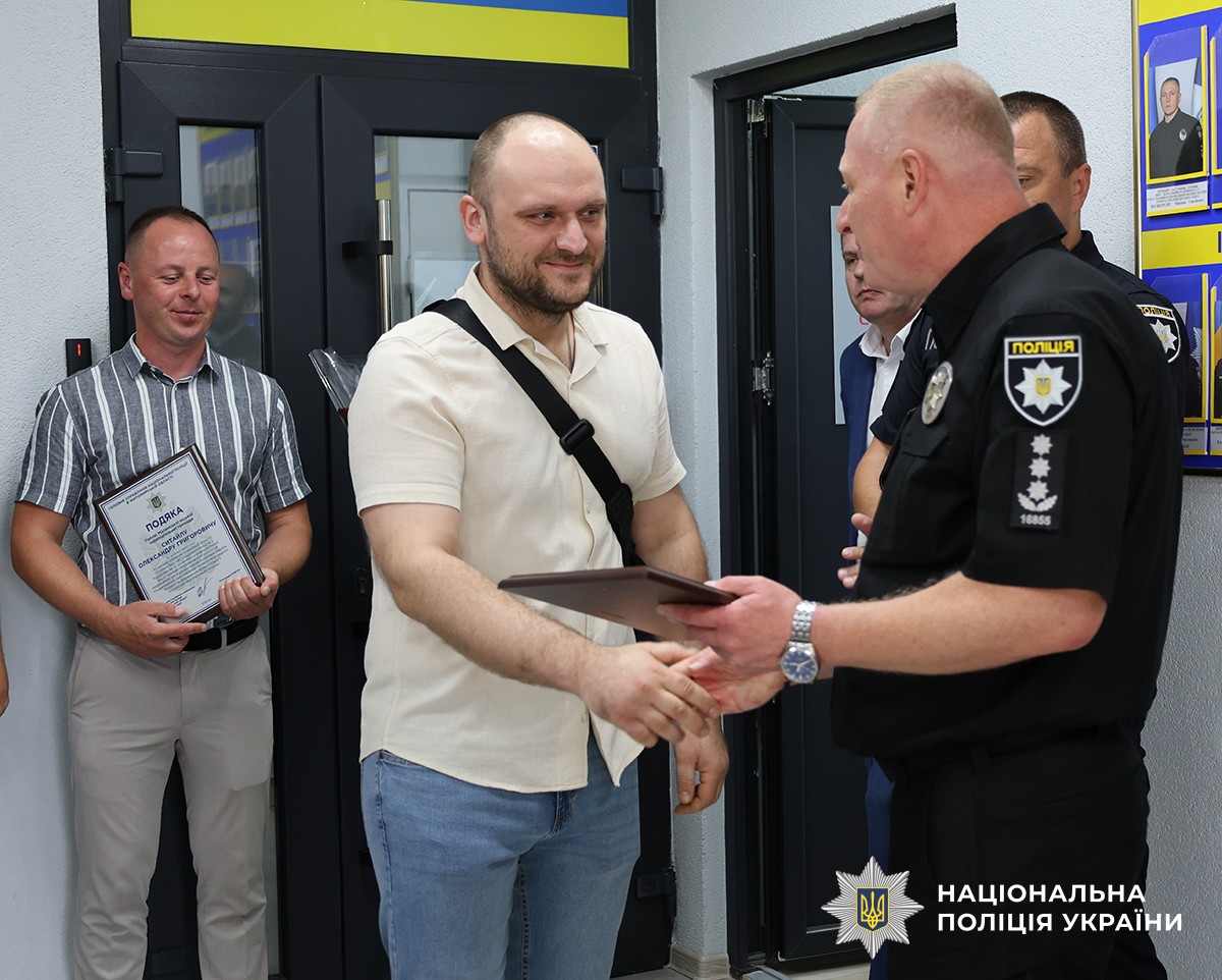 У Малинському відділенні поліції встановили систему Custody Records:  для прозорості поводження із затриманими