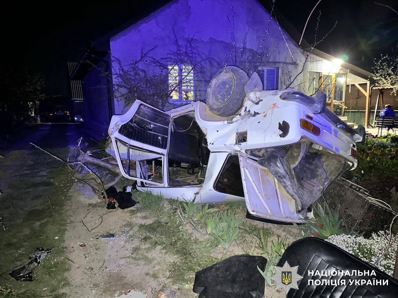 На Вінниччині неповнолітній водій спровокував ДТП, внаслідок якої постраждало четверо підлітків